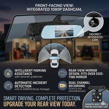 Load image into Gallery viewer, MassVolt Sentinel 360 – Triple-Lens HD Touch Dash Cam