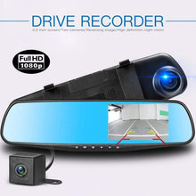 Load image into Gallery viewer, MassVolt Dual-View Mirror Dash Cam: Total Protection, Zero Clutter
