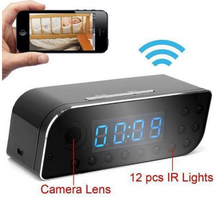 Load image into Gallery viewer, MASSVOLT Stealth-Time HD Wi-Fi Clock Camera
